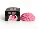 🧠 Giant Stress Brain Squishy – Huge 13cm Realistic Squeeze Toy | Novelty Gift Box