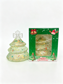 ✨ Crystal Christmas Tree Squishy – Glitter Jelly Squeeze Toy | Holiday Gift Box